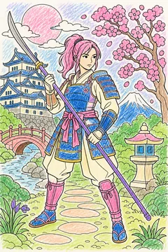 Colored example 1