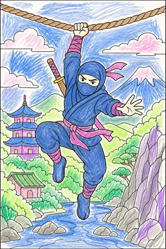 Colored example 1