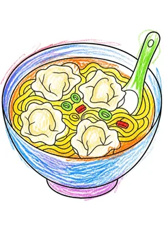 Colored example 1