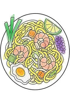 Colored example 1