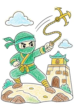 Colored example 1