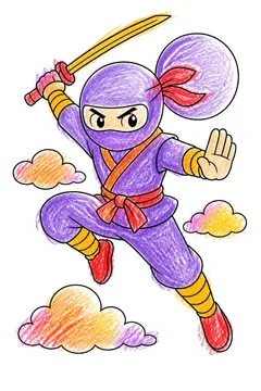 Colored example 1