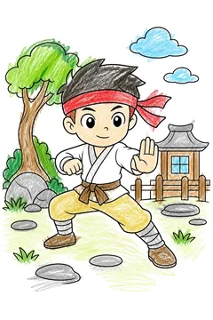 Colored example 1