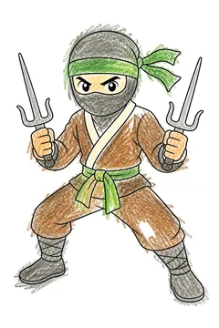 Colored example 1