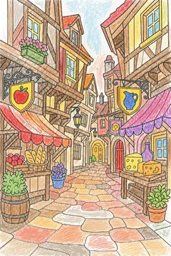 Colored example 1