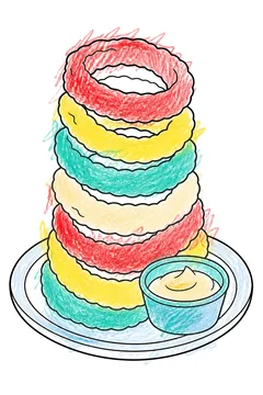 Colored example 1
