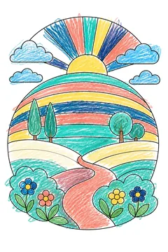 Colored example 1