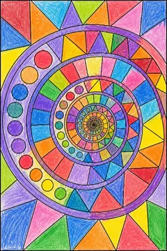 Colored example 3
