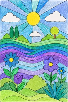 Colored example 2