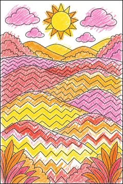 Colored example 1