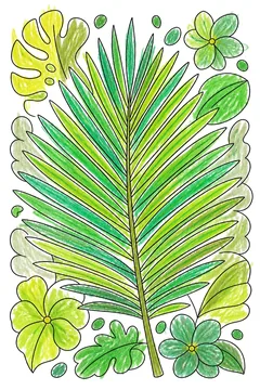 Colored example 1