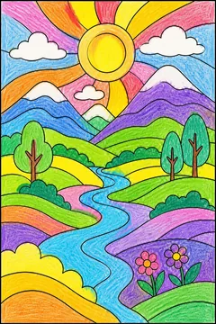 Colored example 3