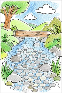 Colored example 1