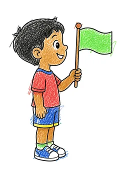 Colored example 1