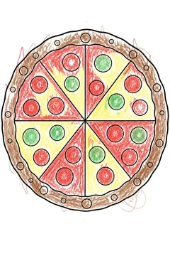 Colored example 1