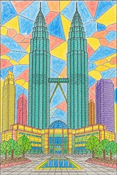 Colored example 1