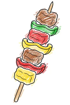 Colored example 1
