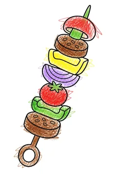 Colored example 1