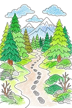 Colored example 1