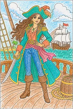 Colored example 1