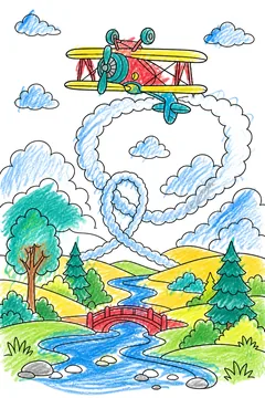 Colored example 1