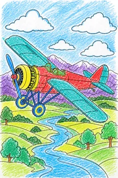 Colored example 1