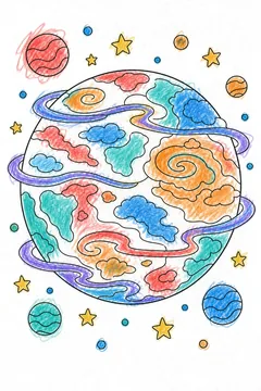 Colored example 1