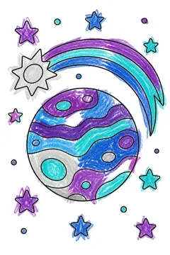 Colored example 1