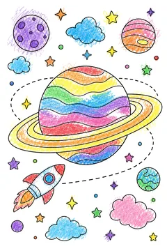 Colored example 1
