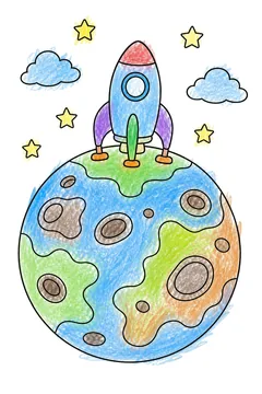 Colored example 1