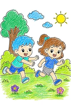 Colored example 1