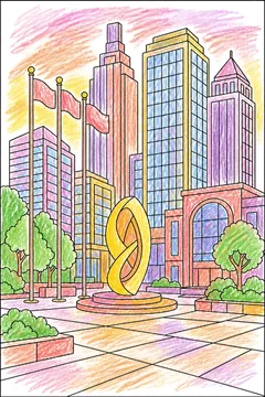 Colored example 1