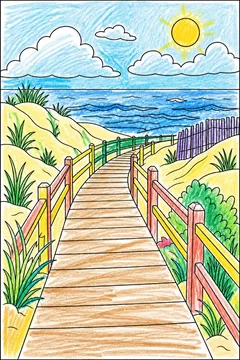 Colored example 1