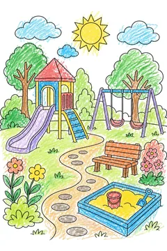 Colored example 1