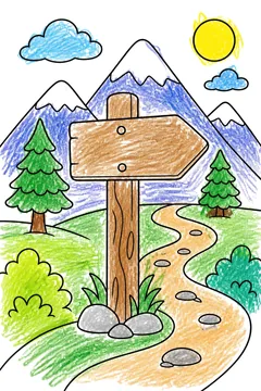 Colored example 1