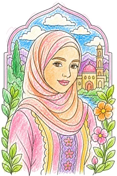 Colored example 1