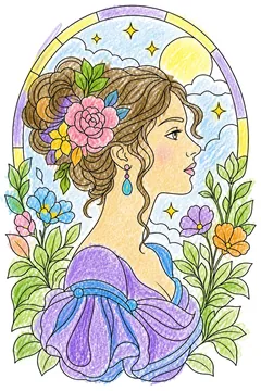 Colored example 1