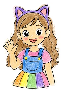 Colored example 1