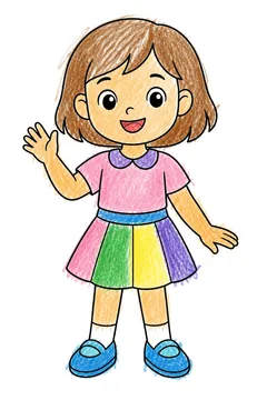 Colored example 1