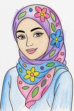 Colored example 1