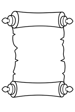 Scroll line art