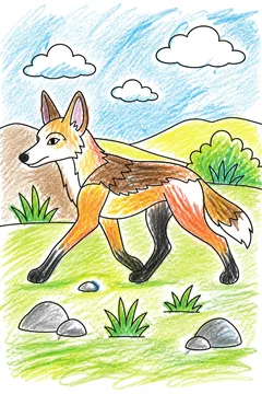 Colored example 1