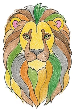 Colored example 1