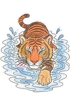 Colored example 1