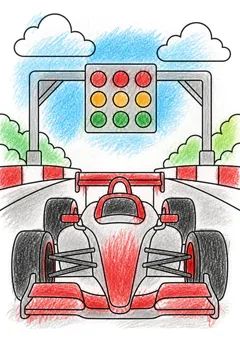 Colored example 1