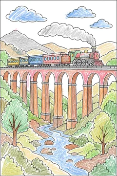 Colored example 1