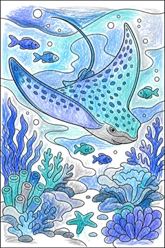Colored example 1