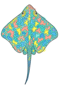 Colored example 1