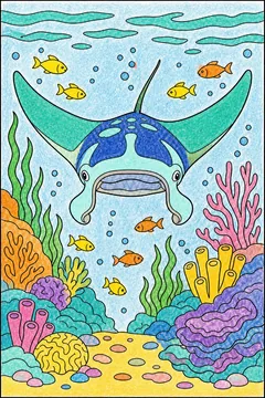Colored example 3