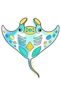 Colored example 1